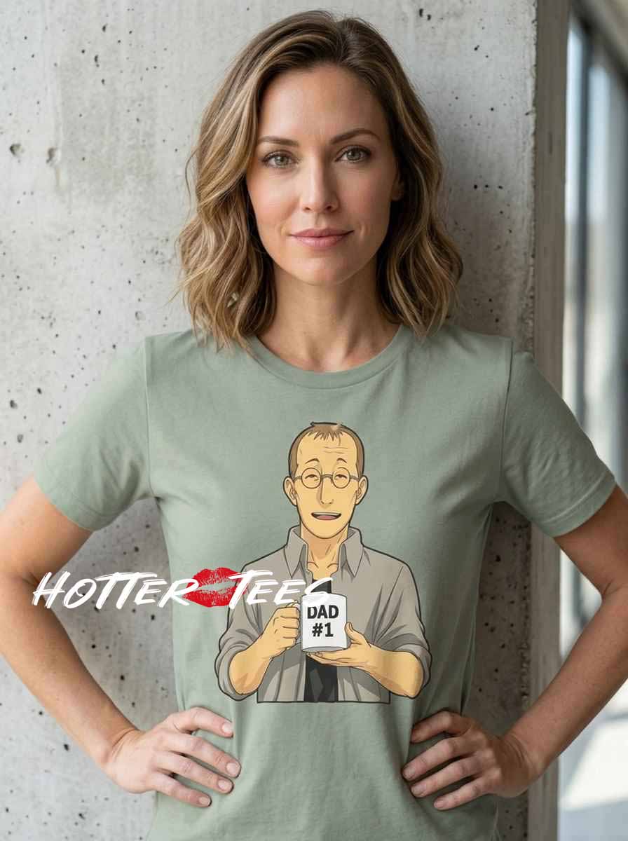 Best Dad Ever Shou Tucker Daddy #1 Shirt featuring dark anime-inspired graphics, sarcastic fatherhood humor, and memorable character-themed streetwear aesthetics for fans