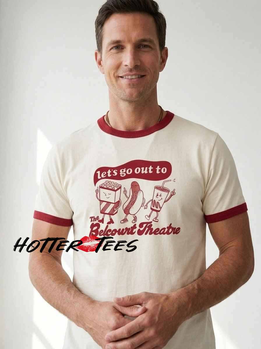 Lets Go Out Junkfood Inspired Shirt featuring playful food-themed typography, humorous junk food graphics, casual streetwear aesthetics, and fun design for snack lovers and fast food fans